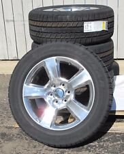 20 Silverado Suburban Tahoe Factory Style Polished Wheels 5652 Goodyear Tires