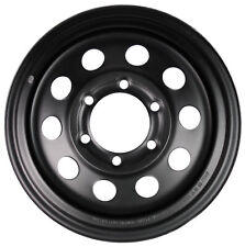 Ecustomrim Trailer Rim Wheel 15x6 Black Modular 2830 Lb. 4.27 Center Bore 6 Lug