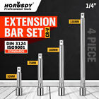 4pc 14 Long Extension Extender Bar Set 2 3 4 6 Drive Ratchet Wrench Socket