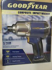 Good Year 12 Composite Impact Wrench 7500rpm 3hp Lightly Used M20