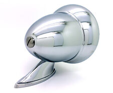 New Talbot Classic Style Chrome Bullet Fender Or Door Mount Side Mirror Vintage