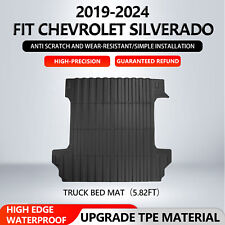 For 2019-2024 Chevy Silverado Gmc Sierra 1500 Truck Bed Mats Cargo Liner 5.82ft