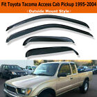 For Toyota Tacoma Extended Cabaccess Cab Pickup 95-04 Window Visor Guards Shade