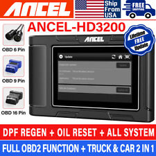 Heavy Duty Truck Diesel Hd All System Obd2 Scanner Diagnostic Dpf Oil Reset Tool