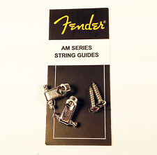 Genuine Fender American Series Strattele Guitar String Guides - Chrome Wscrews