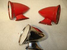Vintage Rally Mirrors Fender Mount Mirrors Corvair Mg