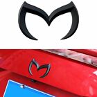 Black Evil M Logo Emblem Badge Decal For Mazda 3 6 Mazdaspeed Cx-5 Mx-5 Miata