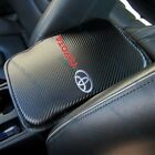 X1 For New Toyota Carbon Fiber Car Center Console Armrest Cushion Mat Pad Cover
