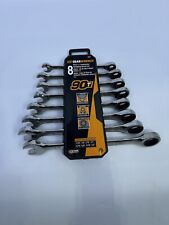 Gearwrench 86695 Sae 90-tooth Combination Ratcheting Wrench Tool Set With Tray