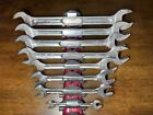 Snap-on Standard 8pc 15 Offset 516 - 1 Double Dual Open End Wrench Set