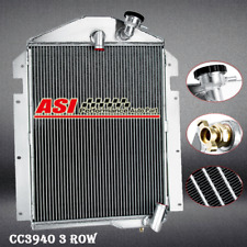 3 Row Aluminum Radiator 1939 1940 Chevy Truck 39 40 Pickup Chevy 6cyl 3.5l