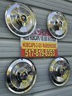 1963-64 Ford Galaxy 427 Spinner Hypo Hubcaps 15 Big Block Beautiful Set 4 Rare