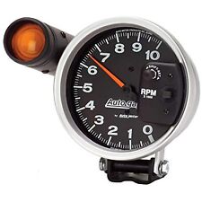Auto Meter 233904 Autogage 5 Black Monster Shift-lite Tachometer 0-10000 Rpm