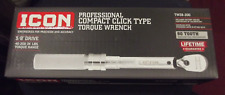 Icon 38in 90t Professional Compact Click-type Torque Wrench Tw38-200 Brand New