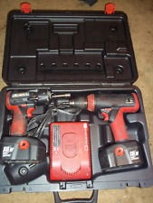 Snap-on 18 Volt Drill Impact Kit In Case