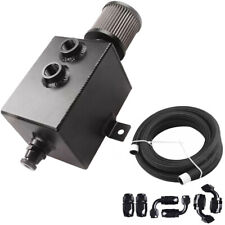 2l 10an Oil Catch Can Reservoir Tank Breather Filter Baffled10an Fuel Line Kit