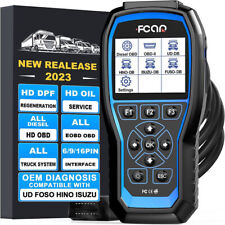 Heavy Duty Diesel Truck Scanner Dpf Regen Hd Diagnostic Tool Obd2 Code Reader Us