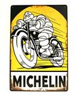 Michelin Tires Tin Metal Sign Art Vintage Style Man Cave Garage Automotive Car 1