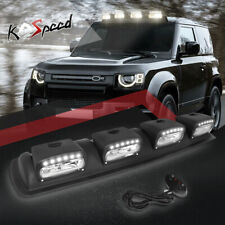 38w X 9l X 4h Universal Off-road Roof Mounted Clear Lens Fog Light Wswitch