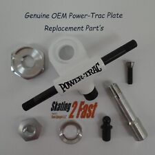 Power-trac Plate Replacement King Pin Parts Quad Roller Speed Skate Derby