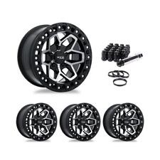 Wheel Rims Set With Black Lug Nuts Kit For 99-24 Chevrolet Silverado 1500 P90753