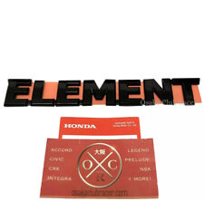 New Oem 2007-08 Honda Element Sc Rear Emblem Black Badge Genuine Jdm Usdm 03-11