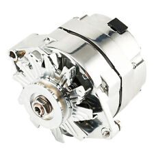 Alternator For Chrome Bbc Sbc Chevy 110 Amp 1 Wire High Output One Wire