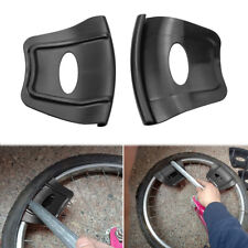 1 Pair Rim Protectors Black Wheel Tire Rim Guards For Motorcycle Bicycle Tire
