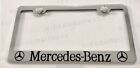 Mercedes Benz Stainless Steel Chrome Finished License Plate Frame Holder