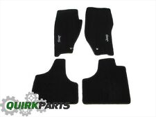 11-12 Jeep Liberty Dark Slate Grey Premium Set Of 4 Carpeted Floor Mats Mopar
