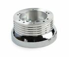 5 6 Hole Steering Wheel Polished Hub Adapter Flaming River Ididit Gm Chevy