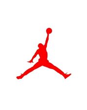 Michael Jordan Air Mini Decal Basketball Logo Vinyl Window Sticker Laptop Ipad