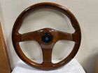 Nardi Gara3 Wooden Steering Wheel Type3 Wood 36.5 36.5cm Genuine Rare