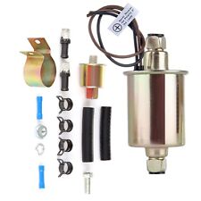 Universal In-line Solenoid Electric Fuel Pump W Installation Kit E8012s