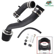 Black For Infiniti G35 V35 Nissan 350z W Filter Cold Air Intake Induction Pipe
