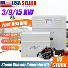 Steam Shower Generator Kit Includes Steam Generatorcontrolsteam Head Cable