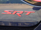 Srt Emblem Overlay Decals Grille And Trunk - 2015-2018 Dodge Charger Srt