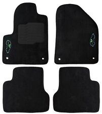 Ecomats Carpet Floor Mats Custom Fit For 2014 To 2023 Jeep Cherokee Front Rear