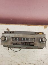 Vintage Ford Tube Push Button Am Radio Fomoco 50s 60s Ford Parts Or Repair Mw