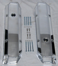 Polished Fabricated Aluminum Valve Covers For Big Block Mopar 383 400 440 B Rb