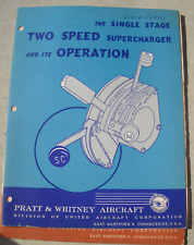 The Single Stage Two Speed Supercharger And Its Operation