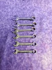 Very Goodset Of 6 Snap-on Tools Stubby Combination Wrenches Oxi14-oxi24