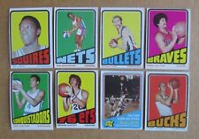 1972-73 Topps Basketball Card Singles Complete Your Set U-pick Updated 428