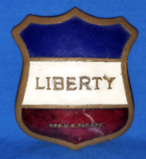 Rare Vintage 1916-1919 Liberty Radiator Emblem Badge
