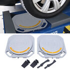 2 Wheel Durable Car Truck Front End Wheel Alignment Turntable Turn Plate Tool Us