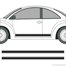 Rocker Panel Racing Stripes 3m Vinyl Decal Kit For Volkswagen Beetle