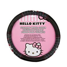 New Style Hello Kitty Core Steering Wheel Cover Universal Fit14.5-15 Car Suv