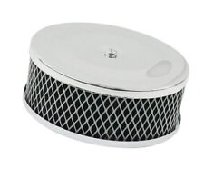 Chrome Air Cleaner 2-34 Tall 5-12 Round 2 Neck With Foam Vw Bug Bus Empi 9121