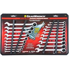 Gearwrench 20-piece Combination Ratchet Wrench Set Standard Sae Metric Tools