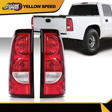 Red Tail Lights Brake Lamps Fit For 2003-2006 Chevy Silverado 1500 2500 3500 Hd